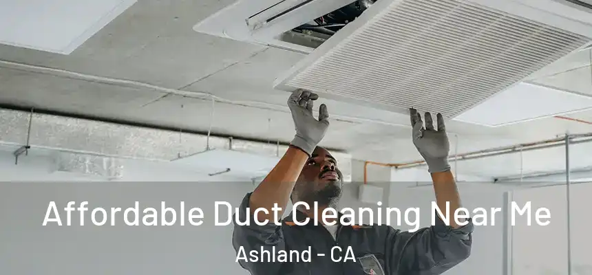 Affordable Duct Cleaning Near Me Ashland - CA